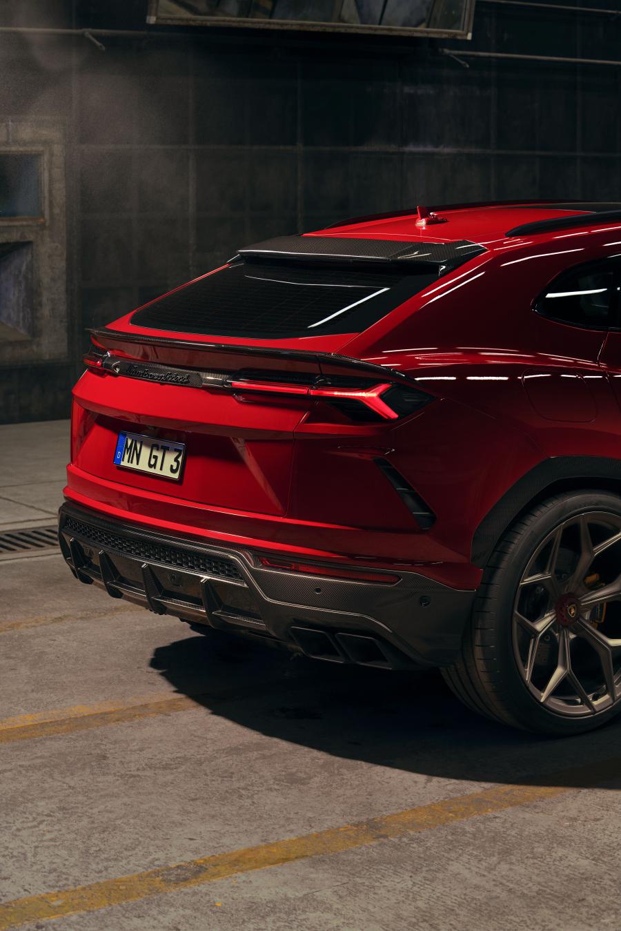 Детали экстерьера Lamborghini Urus by Novitec Rosso 2019 года  (фото 5 из 6)